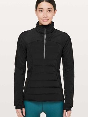 lululemon “Down for it all” Half-zip Pullover
